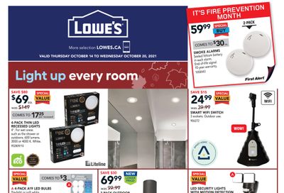 Lowe's Flyer October 14 to 20