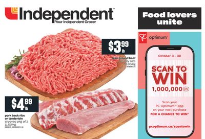 Independent Grocer (Atlantic) Flyer October 14 to 20