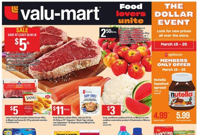 Valu-mart Flyer March 19 to 25