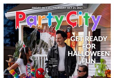 Party City Flyer October 15 to 21