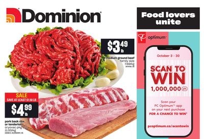 Dominion Flyer October 14 to 20