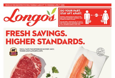 Longo's Flyer March 19 to April 1