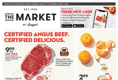 The Market by Longo's Flyer March 19 to April 1