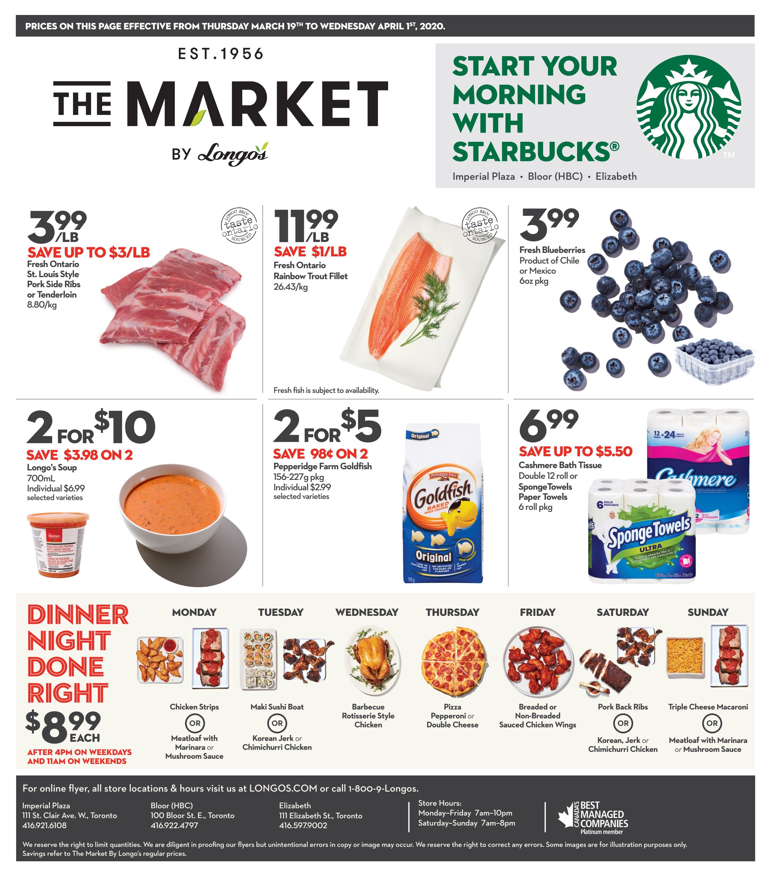 The Market by Longo's Flyer March 19 to April 1