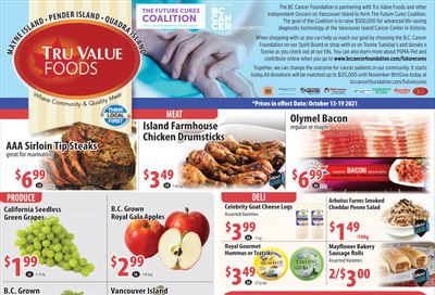 Tru Value Foods Flyer October 13 to 19