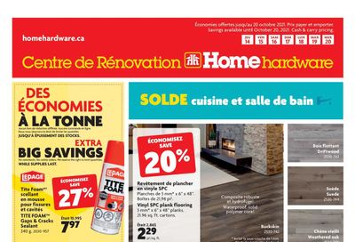 Home Hardware Building Centre (QC) Flyer October 14 to 20