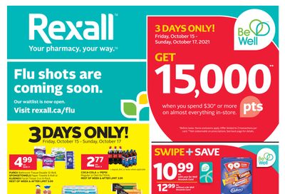 Rexall (BC) Flyer October 15 to 21