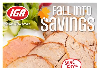 IGA Stores of BC Flyer October 15 to 21