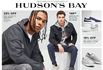 Hudson's Bay Flyer March 20 to 24
