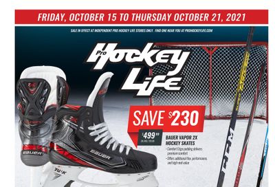 Pro Hockey Life Flyer October 15 to 21
