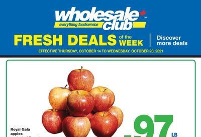 Wholesale Club (West) Fresh Deals of the Week Flyer October 14 to 20