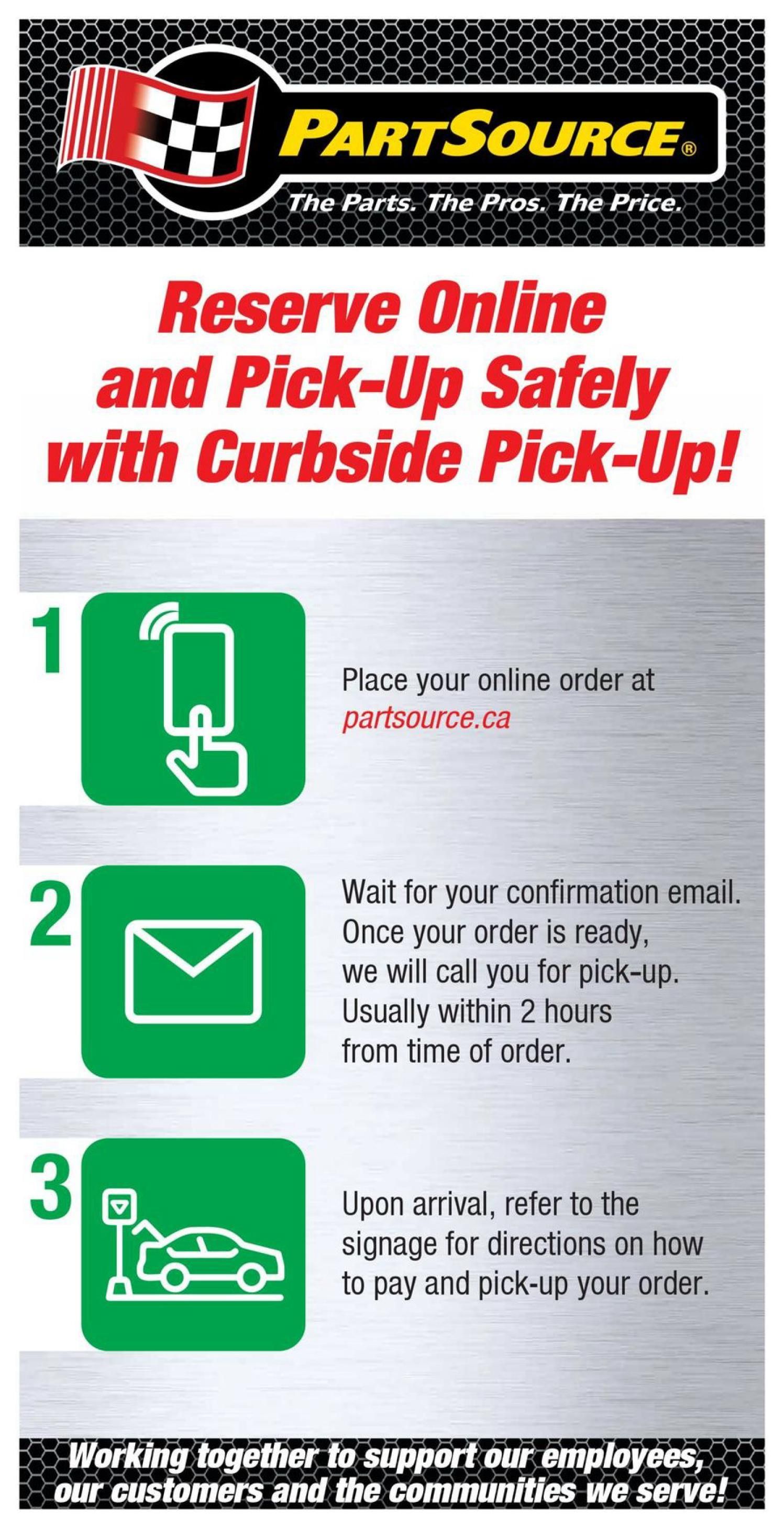 PartSource Flyer October 15 to 20