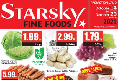 Starsky Foods Flyer October 14 to 20