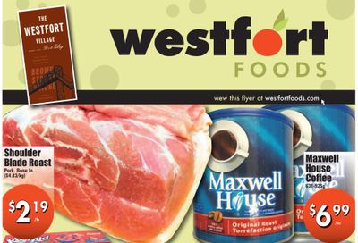 Westfort Foods Flyer October 15 to 21