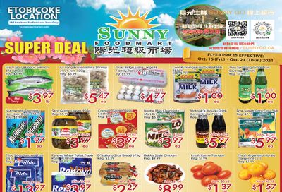 Sunny Foodmart (Etobicoke) Flyer October 15 to 21