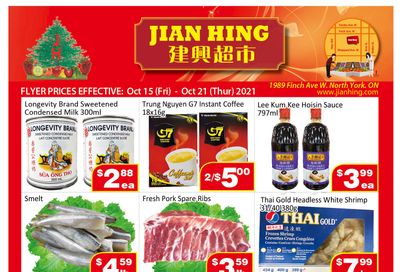 Jian Hing Supermarket (North York) Flyer October 15 to 21