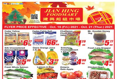 Jian Hing Foodmart (Scarborough) Flyer October 15 to 21