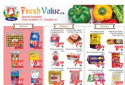 Fresh Value Flyer October 15 to 21