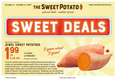The Sweet Potato Flyer October 15 to 21