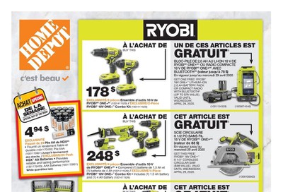 Home Depot (QC) Flyer March 19 to 25