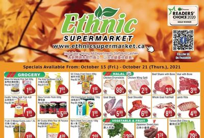 Ethnic Supermarket Flyer October 15 to 21