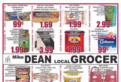 Mike Dean Local Grocer Flyer October 15 to 21