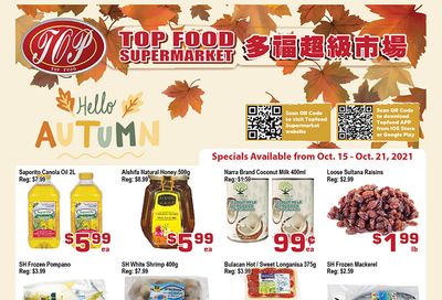 Top Food Supermarket Flyer October 15 to 21