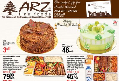 Arz Fine Foods Flyer October 15 to 21