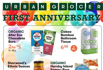 Urban Grocer 3-Day Sale Flyer October 15 to 17