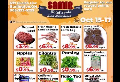 Samir Supermarket Flyer October 15 to 17