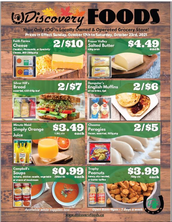 Discovery Foods Flyer October 17 to 23