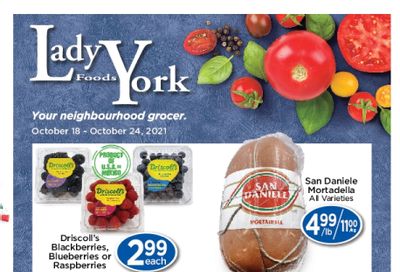 Lady York Foods Flyer October 18 to 24