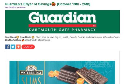 Guardian (Dartmouth Gate) Flyer October 19 to 25