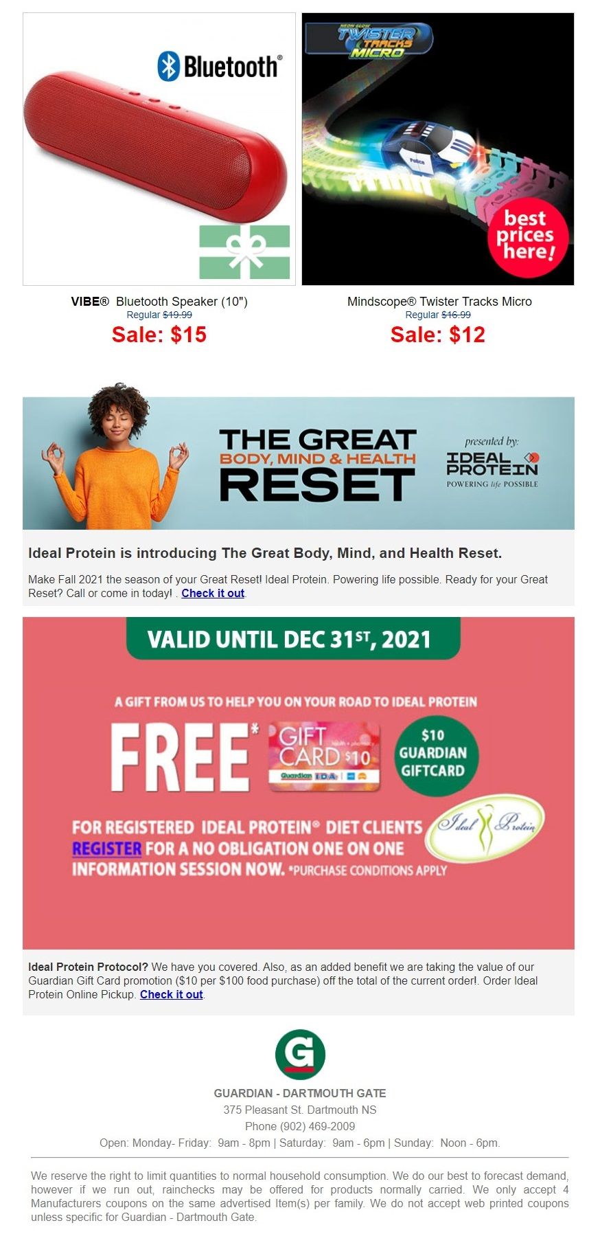 Guardian (Dartmouth Gate) Flyer October 19 to 25