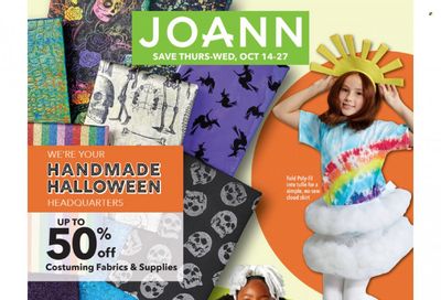 JOANN Weekly Ad Flyer October 19 to October 26