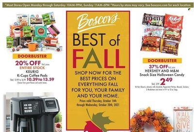 Boscov's (CT, DE, MD, NJ, NY, PA) Weekly Ad Flyer October 19 to October 26