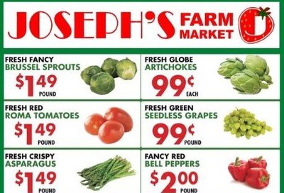 Joseph's Farm Market Flyer March 18 to 24