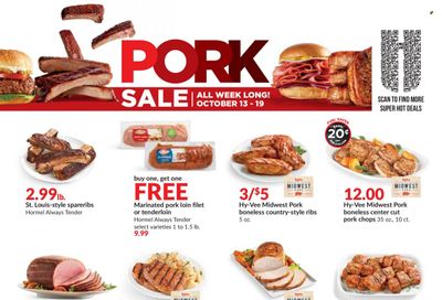 Hy-Vee (IA, IL, MN, MO, SD) Weekly Ad Flyer October 20 to October 27