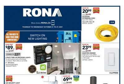 Rona (ON) Flyer October 21 to 27