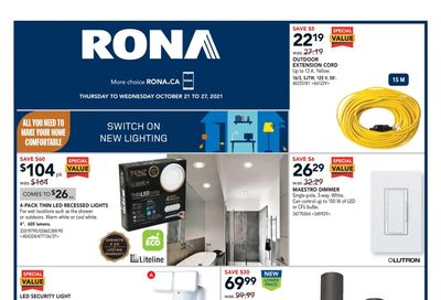 Rona (Atlantic) Flyer October 21 to 27