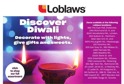 Loblaws (ON) Discover Diwali Flyer October 21 to November 10