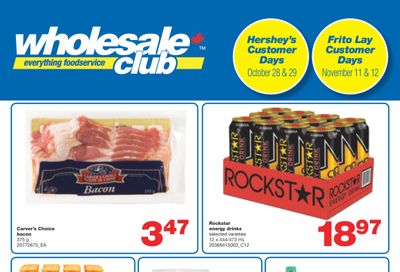 Wholesale Club (ON) Flyer October 21 to November 10