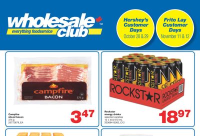 Wholesale Club (West) Flyer October 21 to November 10