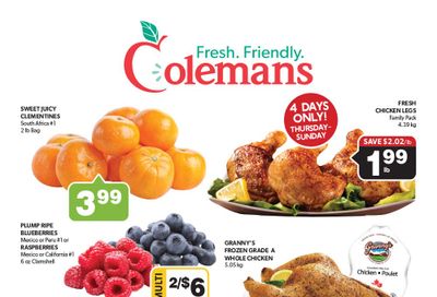 Coleman's Flyer October 21 to 27