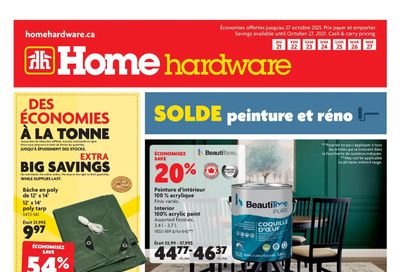 Home Hardware (QC) Flyer October 21 to 27