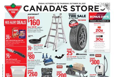 Canadian Tire (West) Flyer October 22 to 28