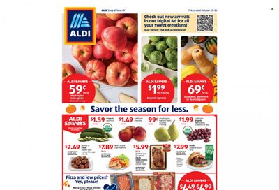 ALDI Weekly Ad Flyer October 20 to October 27