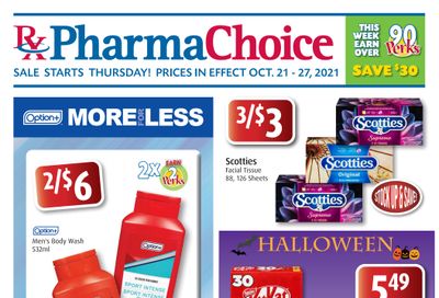 PharmaChoice (BC, AB, SK & MB) Flyer October 21 to 27