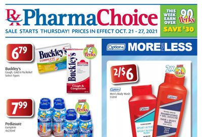 PharmaChoice Health Centre Flyer October 21 to 27