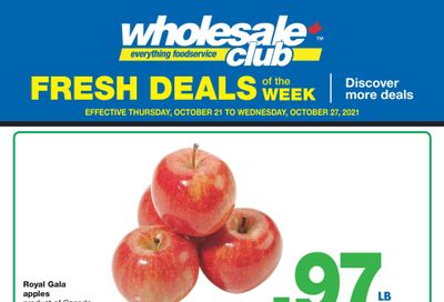 Wholesale Club (West) Fresh Deals of the Week Flyer October 21 to 27